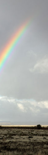 rainbow in the sky